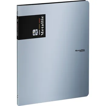 4kroužkový pořadač A4 20mm Barva: Stříbrný