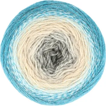 Příze Yarn Art Flowers alpaca 417 šedá, béžová, modrá