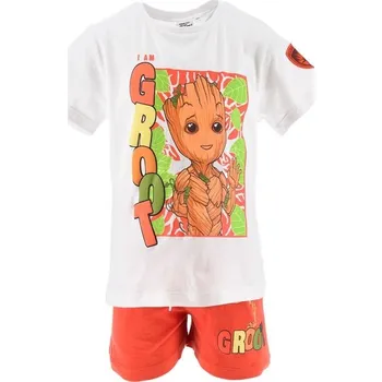 Bílo-červený letní set Marvel Groot Velikost: 98