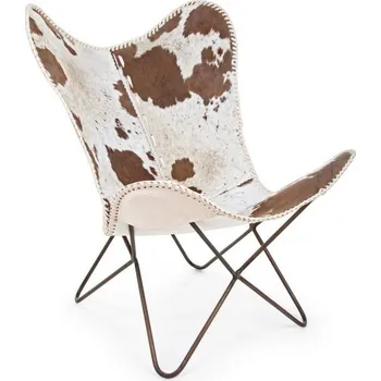 Křeslo BIZZOTTO Křeslo BUFFALO přírodní hnědé 0746153