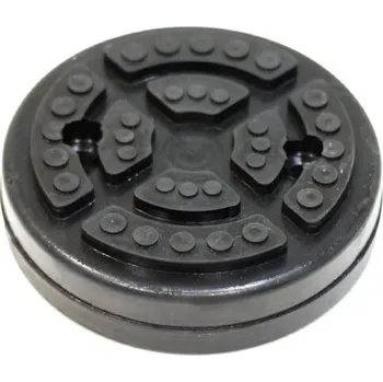 zvedák Gumová podložka na ramena zvedáků FLOMA RP115 - průměr 11,8 cm, výška 3,3 cm