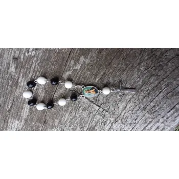 Souprava šperků růženec desátek červený