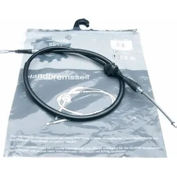 Lanko parkovací brzdy Tažné lanko parkovací brzdy AUDI 80 86-91 LEVY zadní 893609721G SKV Germany