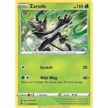 Sběratelská karetní hra Pokémon karta Zarude 027/264 - Fusion Strike