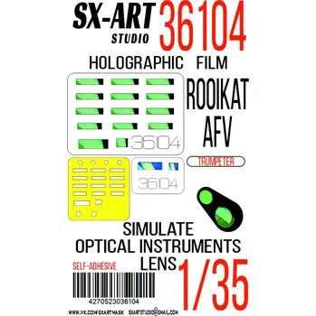 Plastikový model 1/35 Holographic film South African Rooikat AFV