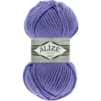 Galanterie Alize Superlana Maxi 851 fialová