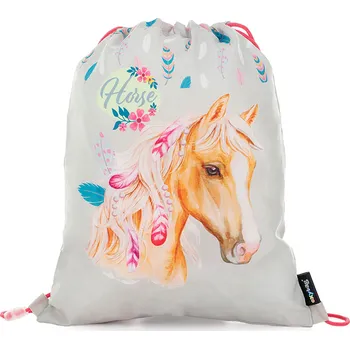 Školní sáček Sáček na cvičky KARTON P+P OXY GO - Kůň