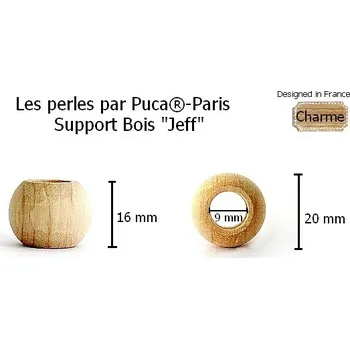 Korálek Dřevěný základ JEFF