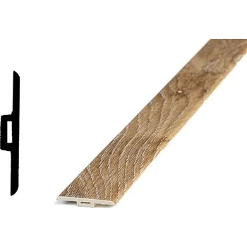 vinylová podlaha EGIBI Vinyl podlaha Podl. přech. profil T-LINE SPC RIGID d.1,2m,š.35mm EF system TORONTO