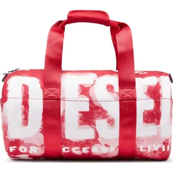 TAŠKA DIESEL RAVE DUFFLE X TRAVEL BAG RACING RED
