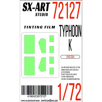 Plastikový model 1/72 Tinting film Typhoon-K (ZVE)