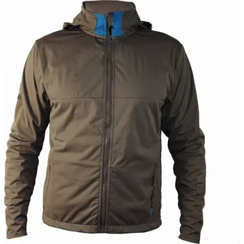 Cyklistická bunda HAVEN Cyklistická zateplená bunda - NALISHA - šedá/modrá