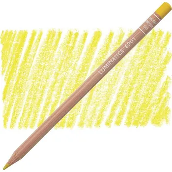 Kresba CARAN D'ACHE Pigmentová pastelka Luminance CARAN D'ACHE, 523 indian yellow