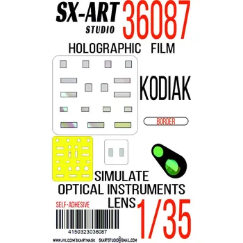 Plastikový model 1/35 Holographic film Kodiak (BORDER)