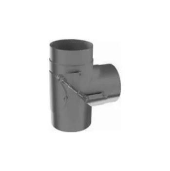 Kouřovod Dvoucestná klapka "Moritz" s čistícím otvorem, prům. 180 mm, tl. 2 mm