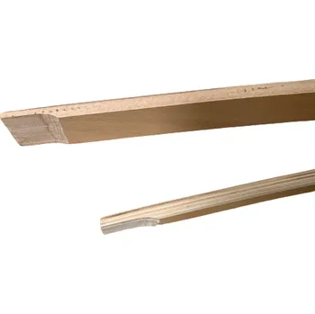Postelový rošt NábytekProNás Lamela březová 36 m, tl. 12 mm - ztenčení konců na tl. 8 mm ROZMĚR: 3,6 x 94,3 cm - síla (12-8) mm