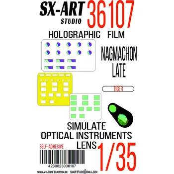 Plastikový model 1/35 Holographic film Nagmachon Late (TIGER M.)