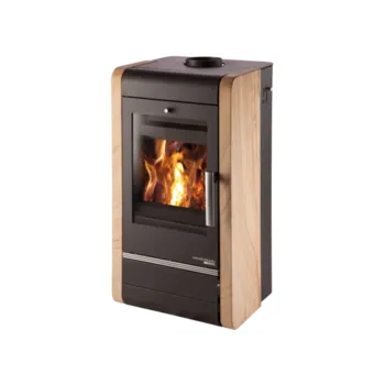 Krbová kamna Kamna krbová KALMAR 11 s výměníkem šedá dlažba