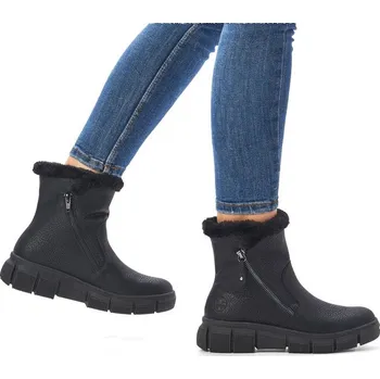 Dámská zimní obuv Rieker X3461-00 černá, vel. 42