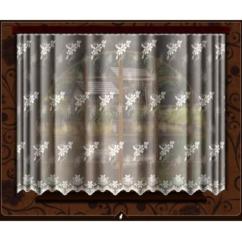 Záclona Kusová záclona - Orchidea, výška 210 až 250 cm, šířka 300 cm až 500 cm (NOVINKA !!! Prvotřídní kvalita !!!)