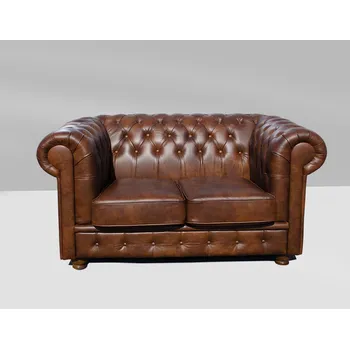 Pohovka Askont Kožená pohovka Chesterfield Windsor 2M High