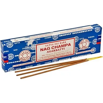 Čajovna Vykuřovadla Satya NAG CHAMPA vonné tyčinky Indie 40g