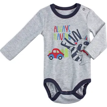 Kojenecký body Kojenecké body VENERE ALWAYS FUN šedé Velikost: 86