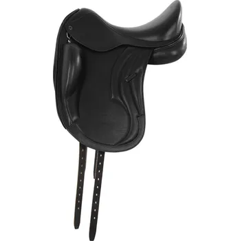 Jezdecké sedlo Drezurní sedlo Equestro Lusiana, 16", černá
