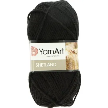 Příze YarnArt Shetland 502 černá