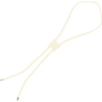 Opasek Kožený stahovací pásek béžový 100 cm