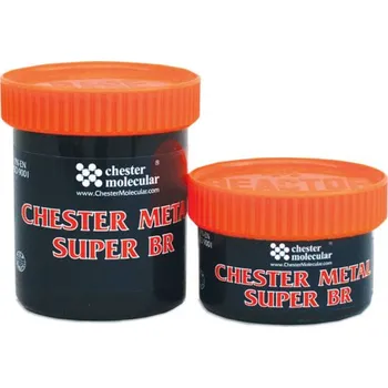 Karosářský tmel Chester Molecular Chester Metal BR - tmel na opravy bronzových odlitků Hmotnost: 0,4 Kg