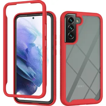 Pouzdro na mobilní telefon Beweare Shock kryt 2v1 na Samsung Galaxy A34 5G - červený