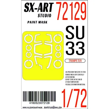 Plastikový model 1/72 Paint mask Su-33 (TRUMP)