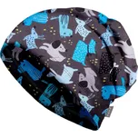 dětská fleecová čepice Unuo Homeless Pejsci Velikost boty (EU): M