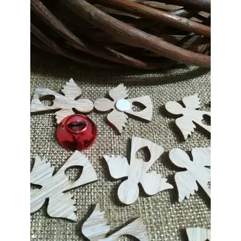 Samolepicí dřevěný anděl