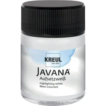 Výtvarná barva Kreul Zvýrazňovač bílý JAVANA 50 ml