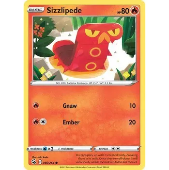 Pokémon karta Sizzlipede 046/264 - Fusion Strike