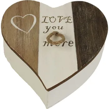 Úložný box Box srdce D1580