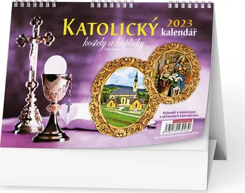 Kalendář Baloušek Tisk Stolní kalendář Katolický - kostely a kapličky 2024