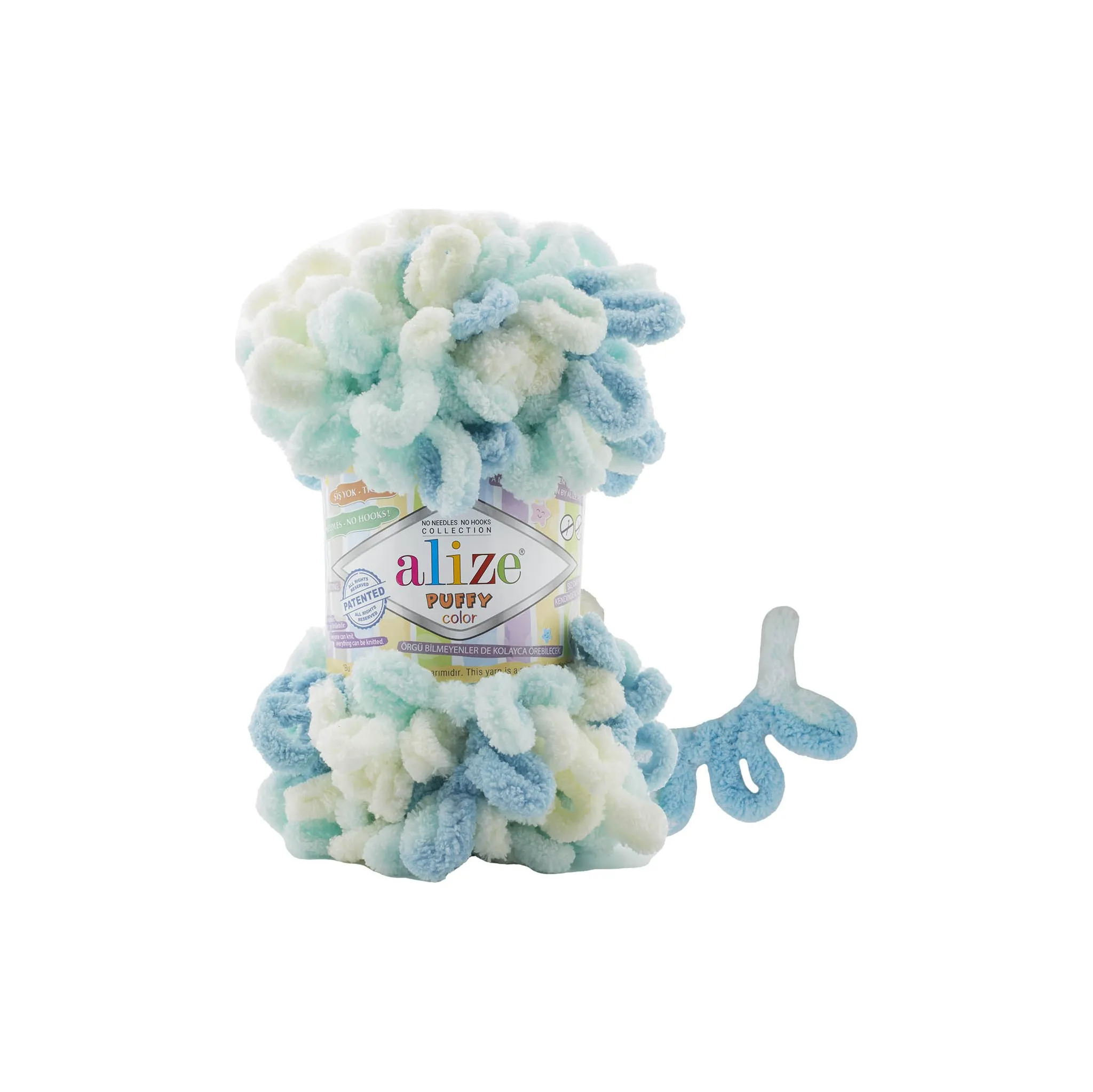 Fotografie 1 - Příze Alize Puffy Color 6461
