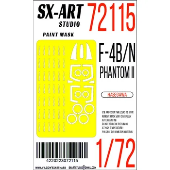 Plastikový model 1/72 Paint mask F-4B/N Phantom II (HAS)