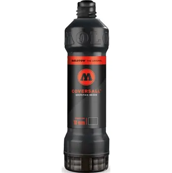 Lihový popisovač MOLOTOW Dripstick permanentní CoversAll 10mm, černý