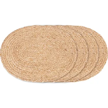 prostírání Nordic Living Set čtyř jutových prostírání Lorita