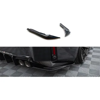 Tuning Splittery zadní boční V.3 BMW M2 G87 černý lesklý plast