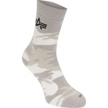 Boxerky Alpha Industries Camo Socks (bílé maskáčové) vel.36-40