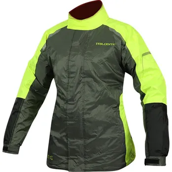 Pláštěnka Dámská pláštěnka Trilobite Raintec jacket ladies black/grey/yellow fluo vel. M