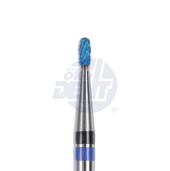 Fréza tvrdokovová fréza Spiral Cut s rovnou čepelí na kov potažená BLUE-LINE, vajíčko | do násadce | 500 104 277 QCS 014