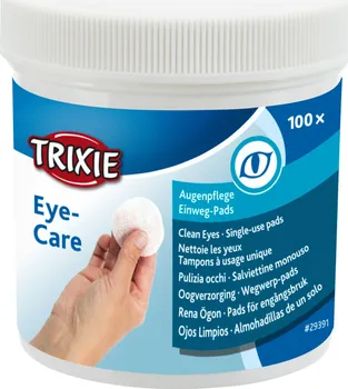 Kosmetika pro psa Trixie Oční péče jednorázové pečující polštářky 100 ks