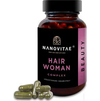 Speciální výživa Nanovitae HAIR WOMAN COMPLEX 80 kapslí