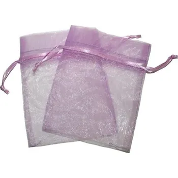 Dárková taška Aw. gifts Organzový sáček fialový 10 x 13 cm